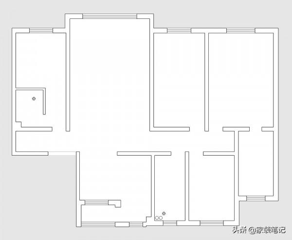 180㎡四居室，裝修成現代風，高階感滿滿，走進去就感覺幸福滿滿