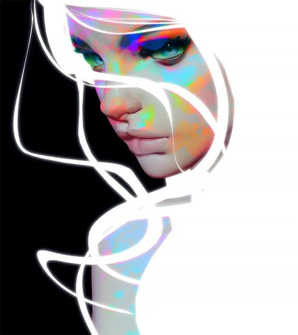 唯美插畫 | 縱享絲滑，一組超美的女子畫