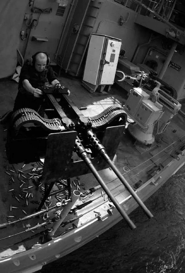 世紀名槍美國勃朗寧M2HB重機槍，上能對空，下能對地