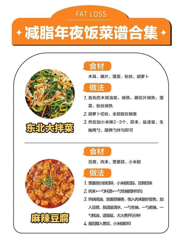 年夜飯，低卡減脂版