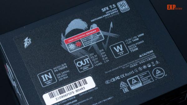 首席玩家六邊形戰士750W電源實物圖賞：鉑金認證的SFX小鋼炮