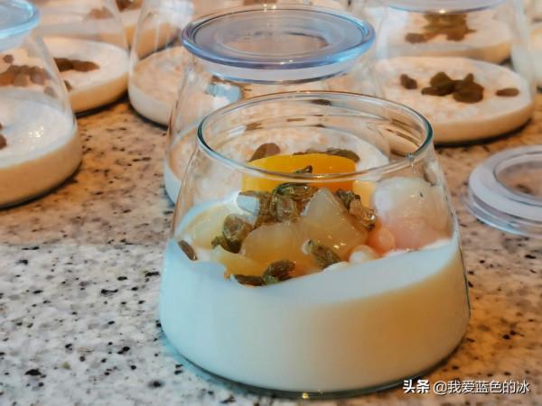 在北京入住第二家酒店自助餐廳裡的早餐