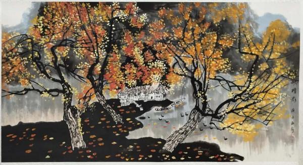 劉亞安：當代“新彩墨第一人”，作品拍賣過千萬