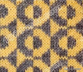 分享100款提花花樣，喜歡的現在就可以為家人準備秋冬毛衣（一）