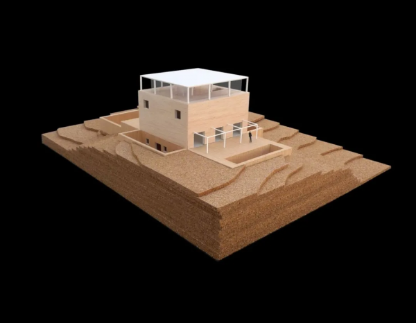 巴埃薩新作：“圓廳”之家，360度觀景臺