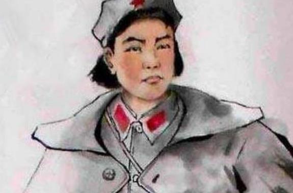 黃埔四女傑之一，紅軍第一位女師長，白馬雙槍女俠——胡筠
