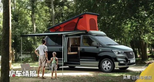 現代MPV打造露營車，尺寸適中上班能開，雙層設計頂部露臺太絕了