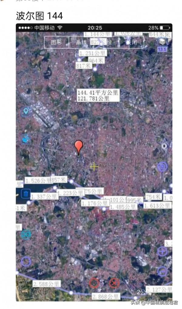 整個歐洲建成區面積超過100平方公里的城市還沒有中國多