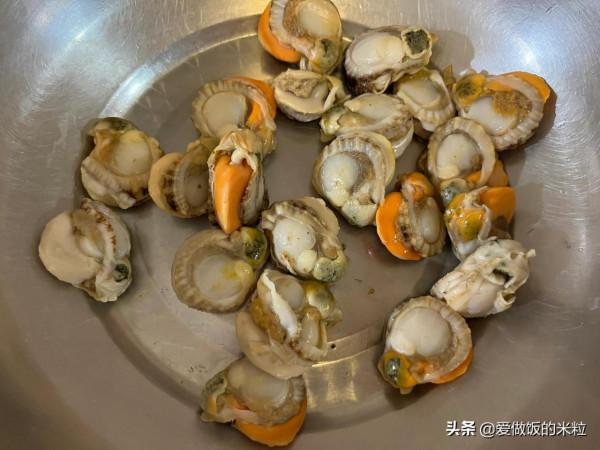 扇貝肉這麼炒，味道鮮美不腥氣，口感嫩滑肉不老