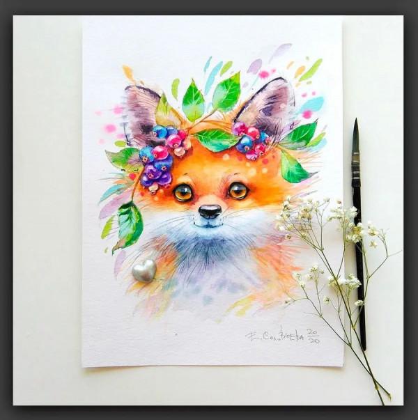 藝術|清新的色彩與可愛的形象,這組水彩畫太美了 藝術|清新的色彩與可愛的形象,這組水彩畫太美了