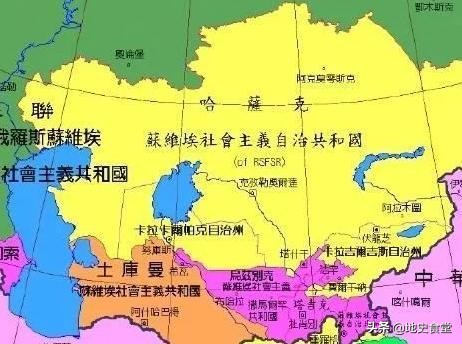 蘇聯在中亞劃界時,為何不讓哈薩克和外蒙古接壤? 蘇聯在中亞劃界時,為何不讓哈薩克和外蒙古接壤?