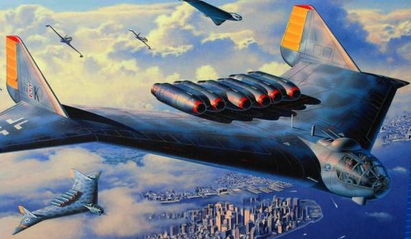 「納粹奇蹟武器」E.555：一款能直撲美國，轟炸紐約的轟炸機