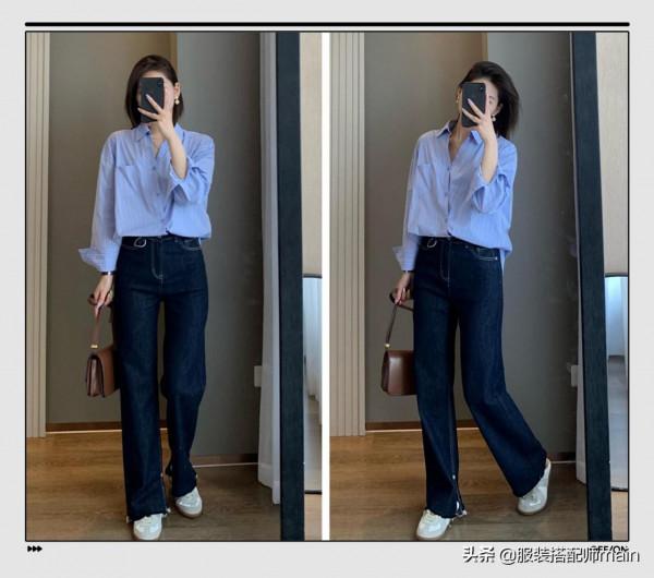 為什麼你穿不好闊腿牛仔褲?只因為上衣沒選對 為什麼你穿不好闊腿牛仔褲?只因為上衣沒選對