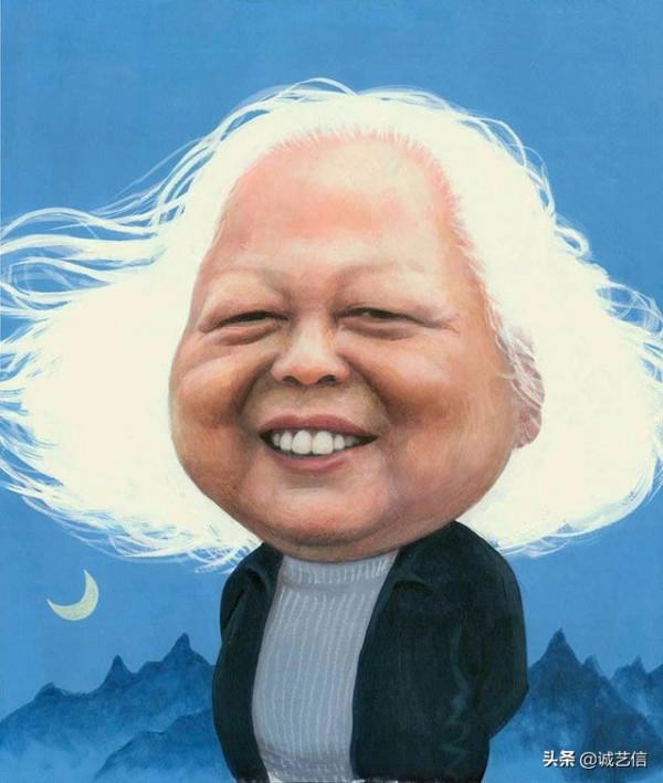 中國藝術名家肖像漫畫展