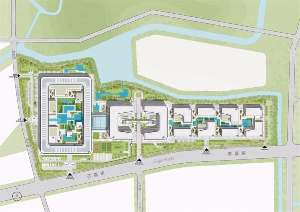 亞洲第一雲計算總部——杭州阿里云云谷亮燈，建築猶如“晶片”