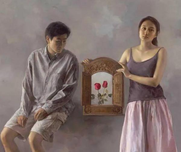 藝術家袁正陽的油畫作品欣賞，樸實無華的藝術