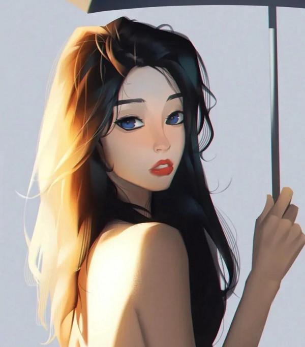 漫畫風系列女生頭像（3）