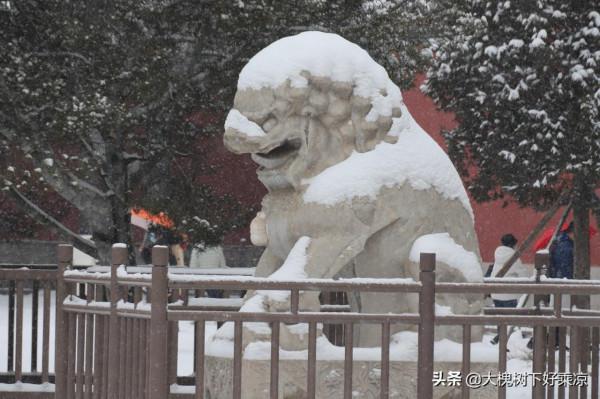 景山壽皇殿，被低估的雪景拍攝地，沒有約到故宮，來這裡