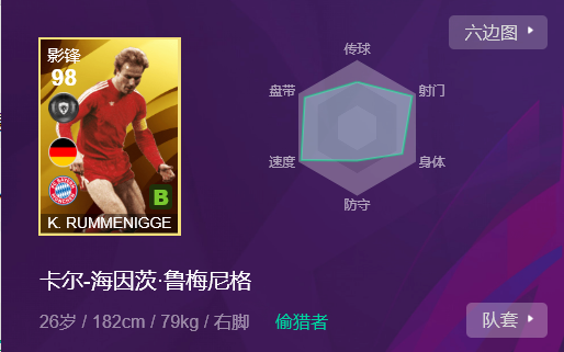 實況足球：“神獸”——魯梅尼格測評