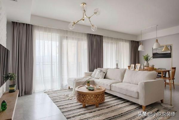 人生第一套房子，雖然只有141㎡，選擇了北歐風，全屋溫馨舒適