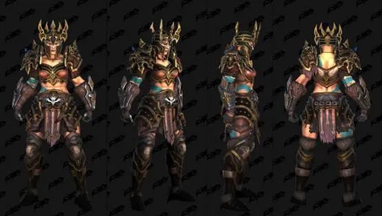 暗黑破壞神：不朽封測野蠻人盔甲套裝