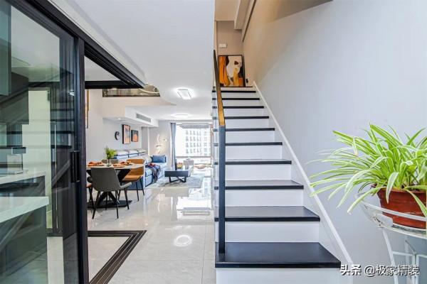 「極家精裝」單層52㎡的loft大變身，現代簡約-藝術與時尚並存