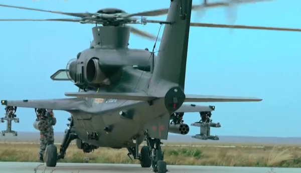 立足於實戰，解放軍武直10開展新戰術演練，提升陸航部隊作戰能力