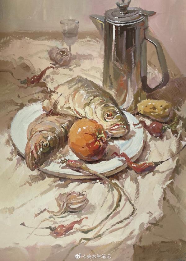 色彩中的魚怎麼畫出鮮活感？抓住特徵畫出寫實感
