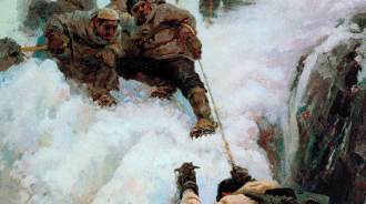 藝術裡的奧林匹克丨一同凝望《登上慕士塔格峰》