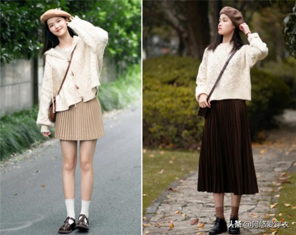 今年秋天有種穿法火了,叫“米色毛衣+半裙”,優雅高階又顯氣質 今年秋天有種穿法火了,叫“米色毛衣+半裙”,優雅高階又顯氣質