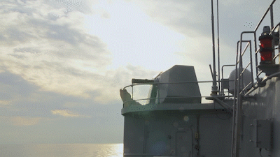 直擊北部戰區海軍某驅逐艦支隊宜昌艦海上實射多型武器