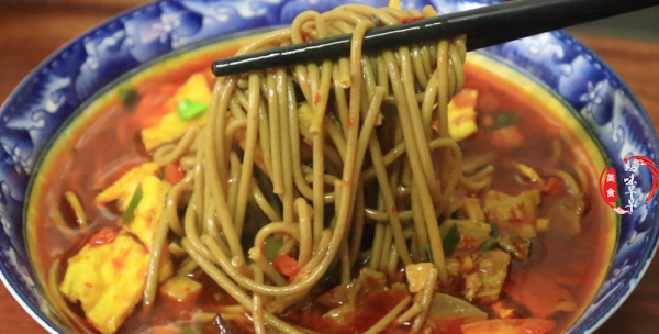 陝西傳統美食，臊子餄烙的做法，酸香美味，好吃解饞，做法很簡單