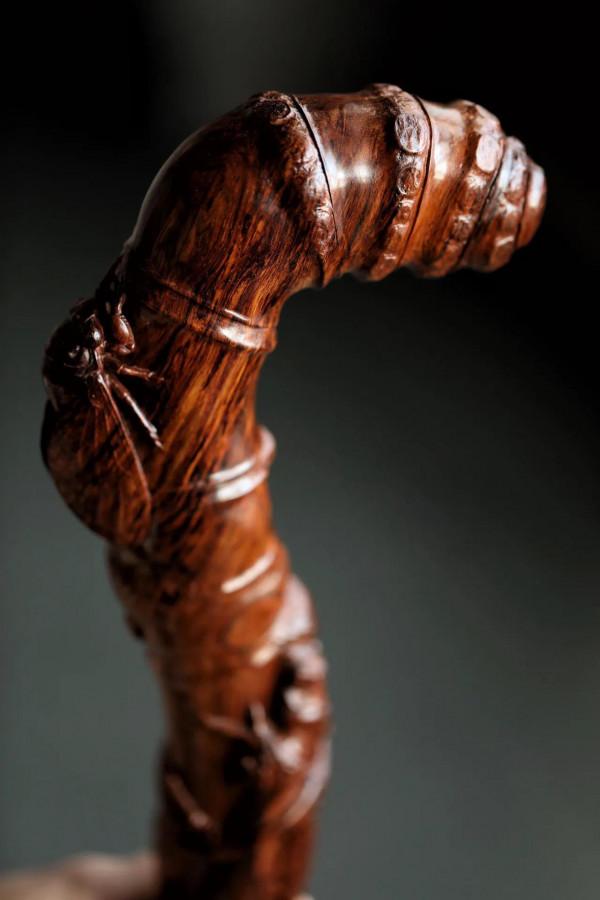 海南黃花梨柺杖