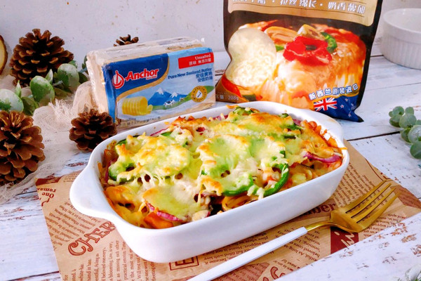 #安佳佳倍容易聖誕季#芝士茄汁雞肉焗意麵