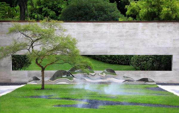 庭院中那些充滿“仙氣”的景牆長什麼樣