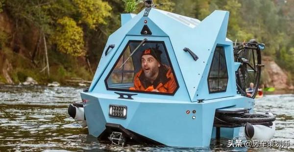 不插電的腳踏車露營