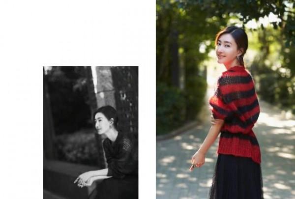 王麗坤踏青出遊，帥氣西裝外套這樣輕鬆上身，酷女孩更灑脫