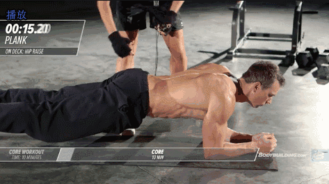 跑步大神也是經常做核心訓練，跑步小白更應如此