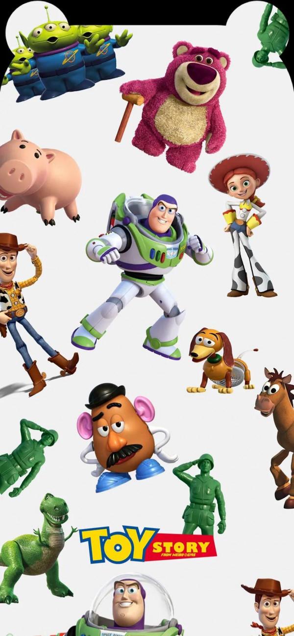 玩具總動員兔兒桌布