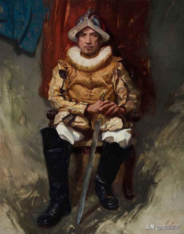 為俄羅斯總統普京畫像的90後藝術家——“王室肖像畫家”帕維爾