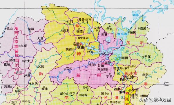 湖南省的區劃調整,13個地級市之一,常德市為何有9個區縣? 湖南省的區劃調整,13個地級市之一,常德市為何有9個區縣?