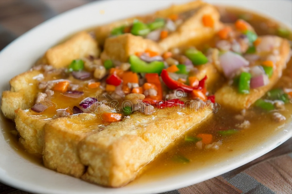 冬天饞豆腐，用不著出門買，一把黃豆一勺白醋，自己在家就能做