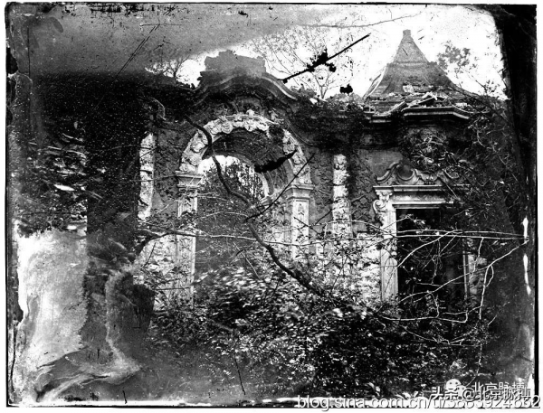 畫說北京丨晚清圓明園老底片