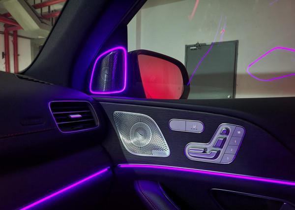 21款賓士GLE53改裝大柏林音響，效能級的移動音樂廳