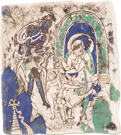 克孜爾石窟壁畫故事