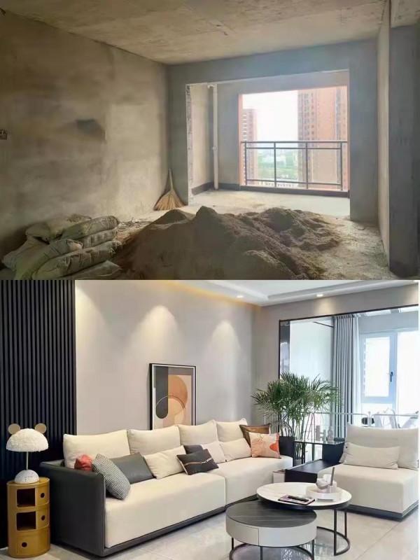 裝修前後實景對比 裝修前後實景對比