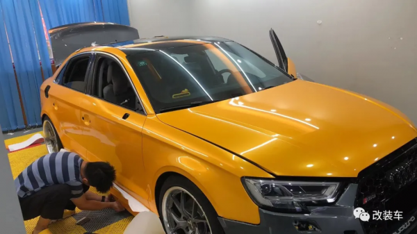 4套輪轂4次改色的奧迪A3，折騰久了還是自己開車房更方便