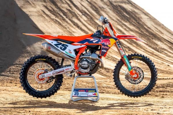 KTM 2022 AMA 越野工廠賽車 250、450 SX-F