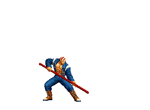 經典街機《餓狼傳說》怪不得東丈沒女朋友，原來訓練時被鱷魚咬了