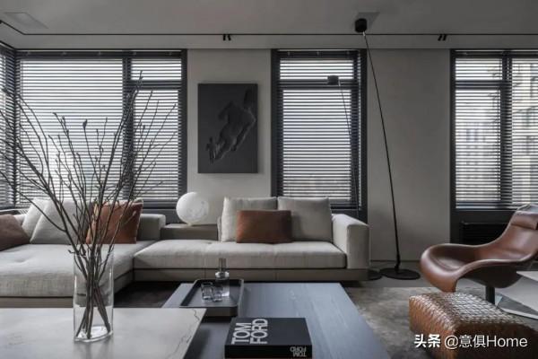 164m&sup2;高階灰冷淡風的家，也有浪漫氛圍